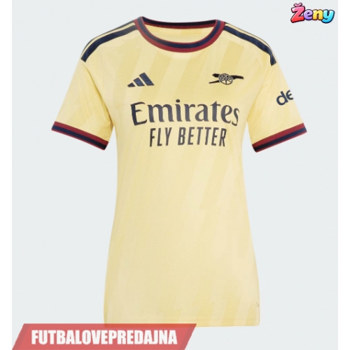 Lacne Ženy Futbalové dres Arsenal Viktor Gyokeres #14 2026-27 Krátky Rukáv - Tretina